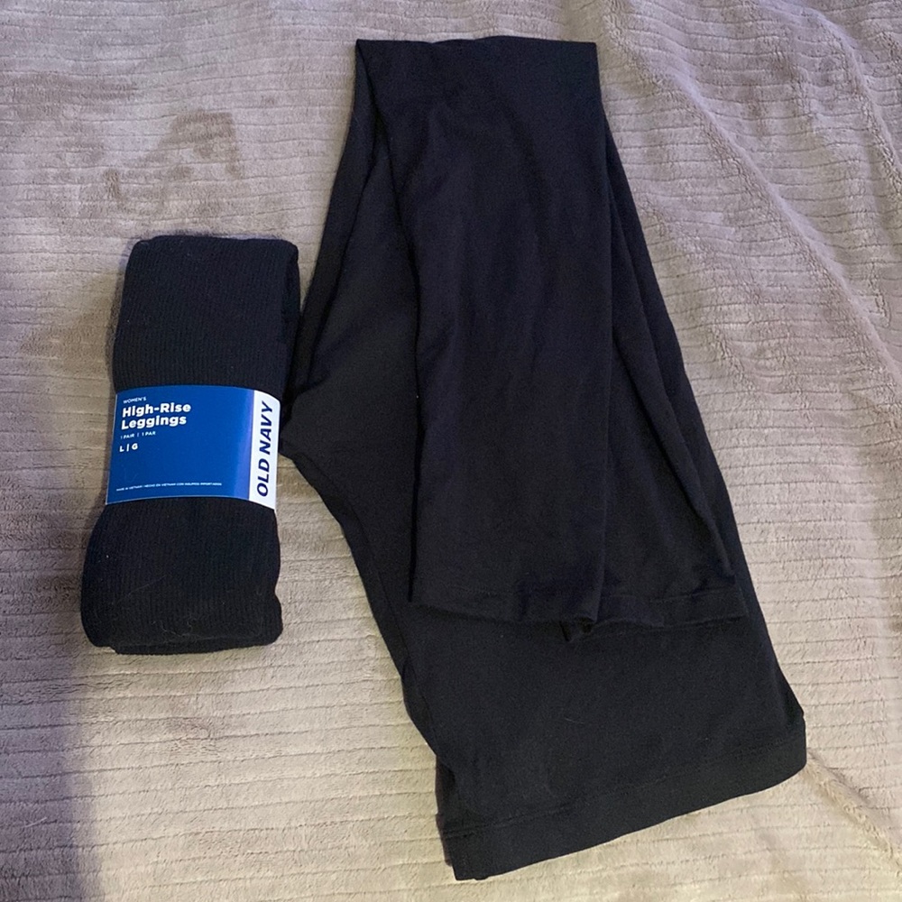 High rise leggings L